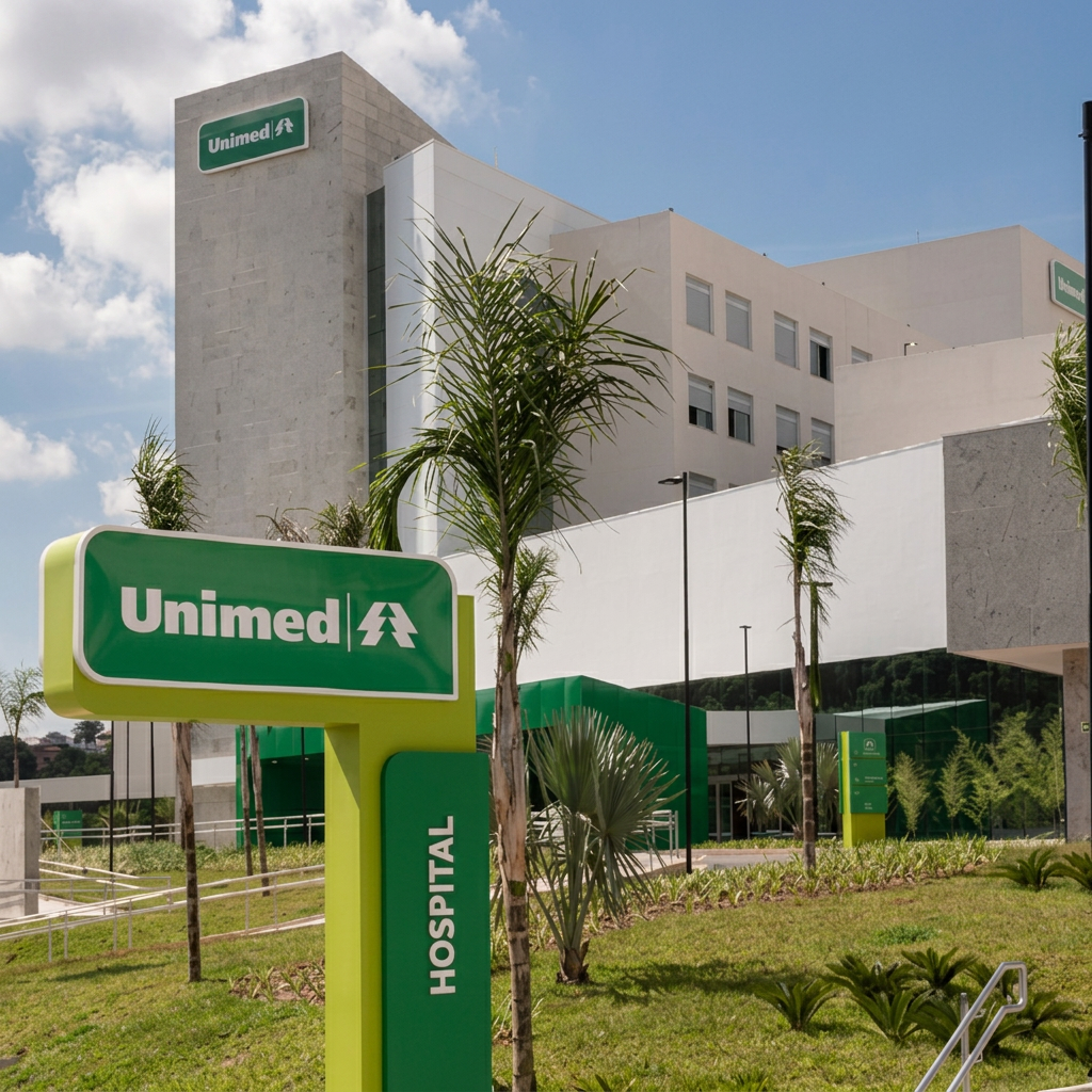 Fachada do Hospital Unimed Betim