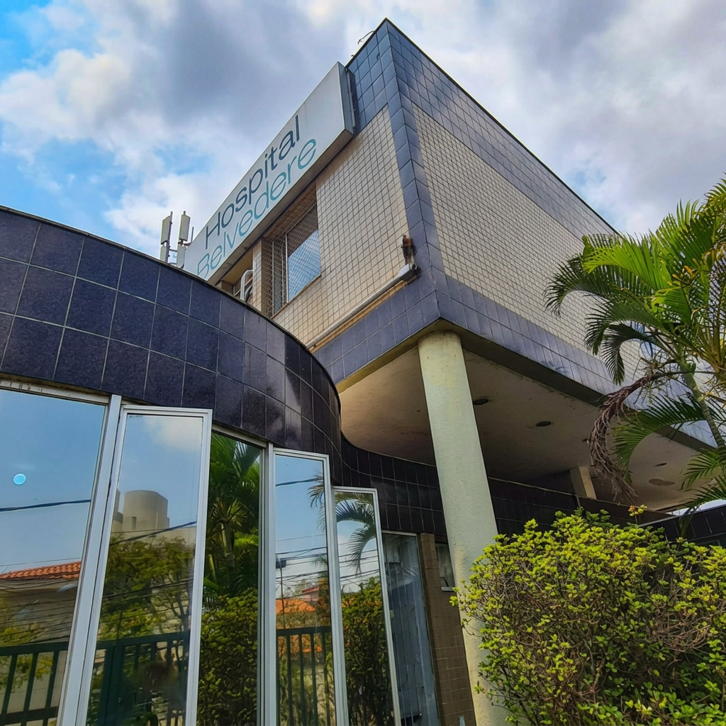 Fachada do Hospital Belvedere