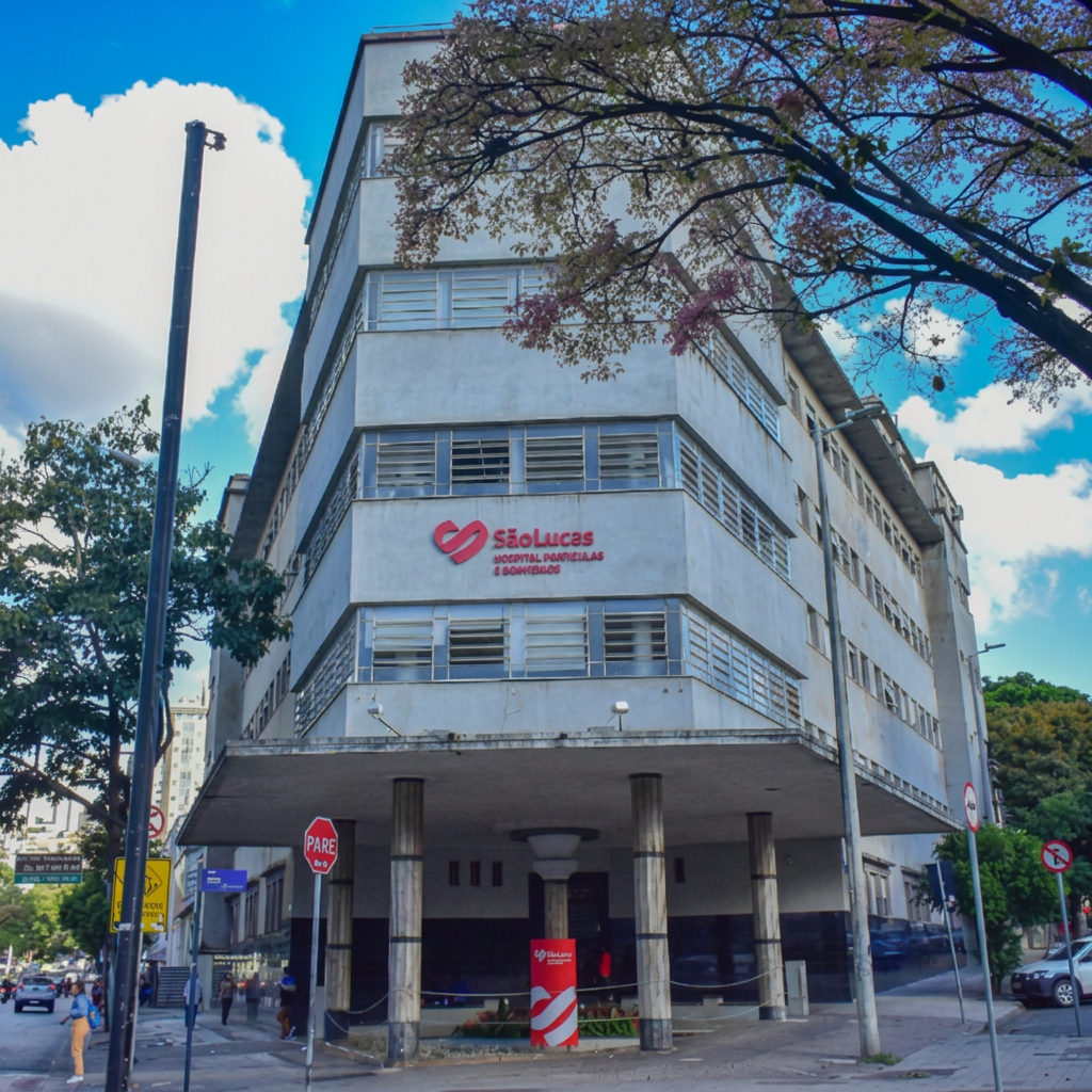 Fachada do Hospital São Lucas